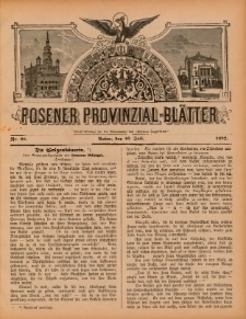 Posener Provinzial-Bl&auml;tter 1892.07.10 Nr28