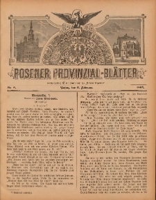 Posener Provinzial-Bl&auml;tter 1893.02.03 Nr6