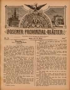 Posener Provinzial-Bl&auml;tter 1893.03.19 Nr12