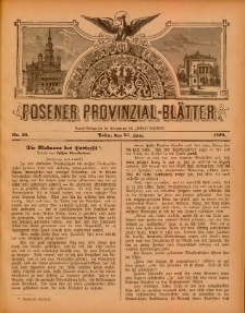 Posener Provinzial-Bl&auml;tter 1893.06.25 Nr26