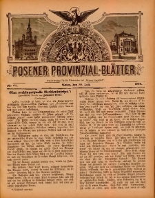 Posener Provinzial-Bl&auml;tter 1893.07.30 Nr31
