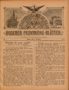 Posener Provinzial-Bl&auml;tter 1895.02.03 Nr5