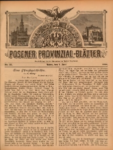 Posener Provinzial-Bl&auml;tter 1895.06.02 Nr22