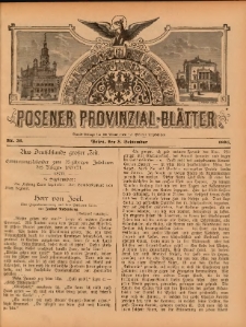 Posener Provinzial-Bl&auml;tter 1895.09.08 Nr36