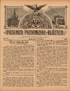 Posener Provinzial-Bl&auml;tter 1896.10.25 Nr43