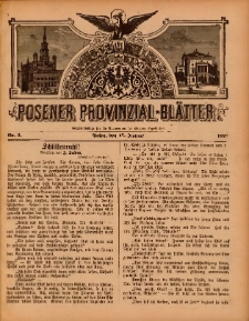 Posener Provinzial-Bl&auml;tter 1897.01.17 Nr3