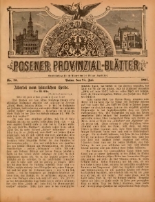 Posener Provinzial-Bl&auml;tter 1897.07.18 Nr29