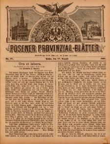 Posener Provinzial-Bl&auml;tter 1897.08.15 Nr33