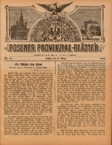 Posener Provinzial-Bl&auml;tter 1898.03.06 Nr10