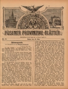 Posener Provinzial-Bl&auml;tter 1898.05.29 Nr22