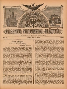 Posener Provinzial-Bl&auml;tter 1899.05.21 Nr21