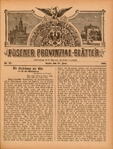 Posener Provinzial-Bl&auml;tter 1899.06.25 Nr26