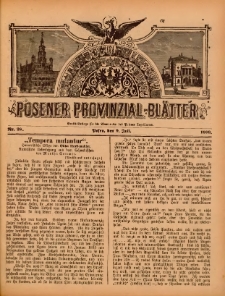 Posener Provinzial-Bl&auml;tter 1899.07.09 Nr28