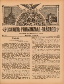 Posener Provinzial-Bl&auml;tter 1899.08.13 Nr33