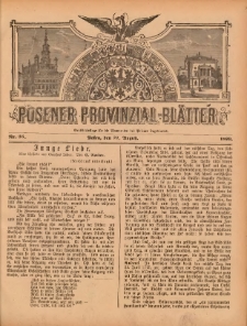 Posener Provinzial-Bl&auml;tter 1899.08.27 Nr35