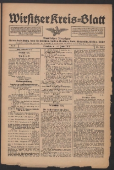 Wirsitzer Kreis-Blatt: Amtliches Publikationsorgan für den Kreis Wirsitz 1914.01.24 Jg.70 Nr10