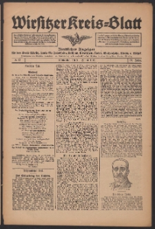 Wirsitzer Kreis-Blatt: Amtliches Publikationsorgan für den Kreis Wirsitz 1914.01.29 Jg.70 Nr12