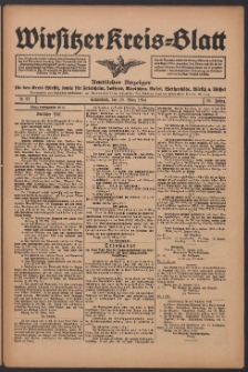 Wirsitzer Kreis-Blatt: Amtliches Publikationsorgan für den Kreis Wirsitz 1914.03.28 Jg.70 Nr37