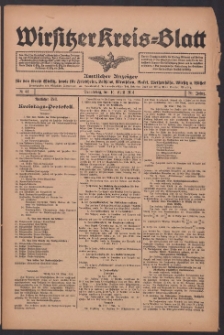 Wirsitzer Kreis-Blatt: Amtliches Publikationsorgan für den Kreis Wirsitz 1914.04.16 Jg.70 Nr44