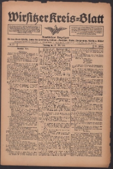 Wirsitzer Kreis-Blatt: Amtliches Publikationsorgan für den Kreis Wirsitz 1914.05.12 Jg.70 Nr55