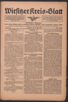 Wirsitzer Kreis-Blatt: Amtliches Publikationsorgan für den Kreis Wirsitz 1914.07.18 Jg.70 Nr83