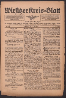 Wirsitzer Kreis-Blatt: Amtliches Publikationsorgan für den Kreis Wirsitz 1914.07.30 Jg.70 Nr88