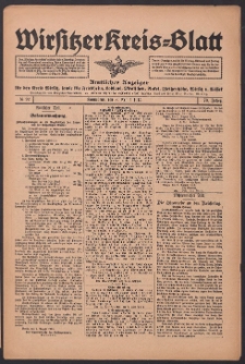 Wirsitzer Kreis-Blatt: Amtliches Publikationsorgan für den Kreis Wirsitz 1914.08.08 Jg.70 Nr92