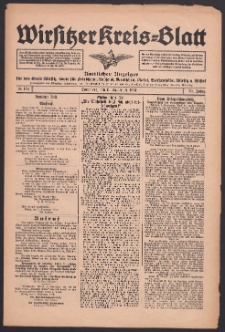 Wirsitzer Kreis-Blatt: Amtliches Publikationsorgan für den Kreis Wirsitz 1914.09.05 Jg.70 Nr104