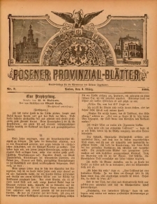 Posener Provinzial-Bl&auml;tter 1900.03.04 Nr9