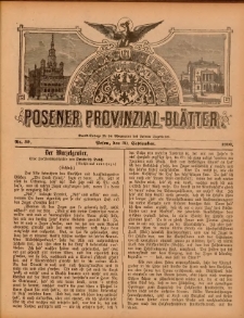 Posener Provinzial-Bl&auml;tter 1900.09.30 Nr39