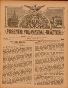 Posener Provinzial-Bl&auml;tter 1900.11.18 Nr46