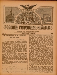 Posener Provinzial-Bl&auml;tter 1900.11.25 Nr47
