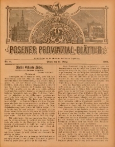 Posener Provinzial-Bl&auml;tter 1901.03.17 Nr11