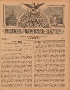 Posener Provinzial-Bl&auml;tter 1901.04.21 Nr16
