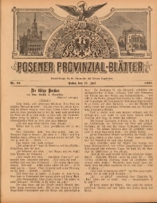 Posener Provinzial-Bl&auml;tter 1901.07.21 Nr29