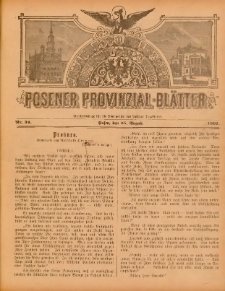 Posener Provinzial-Bl&auml;tter 1901.08.25 Nr34