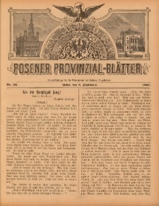 Posener Provinzial-Bl&auml;tter 1901.09.08 Nr36