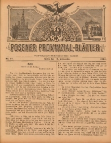 Posener Provinzial-Bl&auml;tter 1901.09.14 Nr37