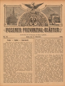 Posener Provinzial-Bl&auml;tter 1901.11.17 Nr46