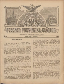 Posener Provinzial-Bl&auml;tter 1902.02.09 Nr6