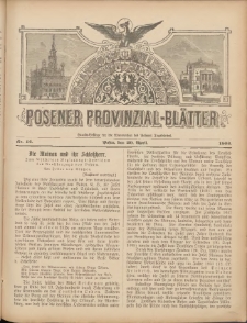 Posener Provinzial-Bl&auml;tter 1902.04.20 Nr16
