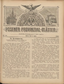 Posener Provinzial-Bl&auml;tter 1902.06.01 Nr22