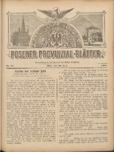 Posener Provinzial-Bl&auml;tter 1902.06.29 Nr26