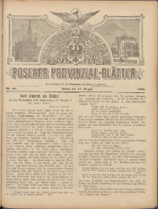 Posener Provinzial-Bl&auml;tter 1902.08.17 Nr133