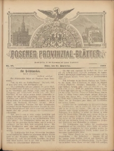 Posener Provinzial-Bl&auml;tter 1902.09.21 Nr38