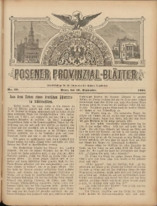 Posener Provinzial-Bl&auml;tter 1902.09.28 Nr39
