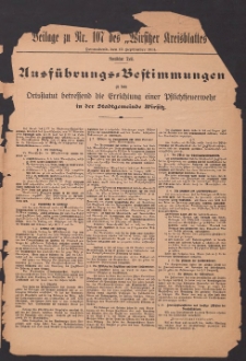 Beilage zu Nr. 107 des „Wirsitzer Kreisblattes” 1914.09.12