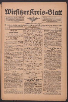 Wirsitzer Kreis-Blatt: Amtliches Publikationsorgan für den Kreis Wirsitz 1914.09.22 Jg.70 Nr111