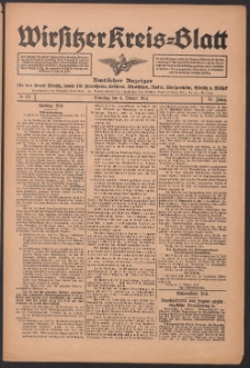Wirsitzer Kreis-Blatt: Amtliches Publikationsorgan für den Kreis Wirsitz 1914.10.06 Jg.70 Nr117