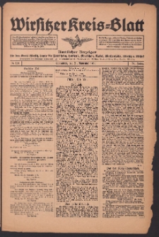 Wirsitzer Kreis-Blatt: Amtliches Publikationsorgan für den Kreis Wirsitz 1914.11.21 Jg.70 Nr136
